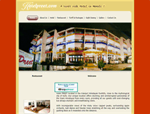 Tablet Screenshot of hotelpreet.com